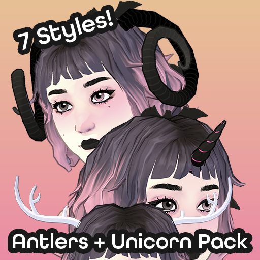 Antlers (+Unicorn Horn) Pack!