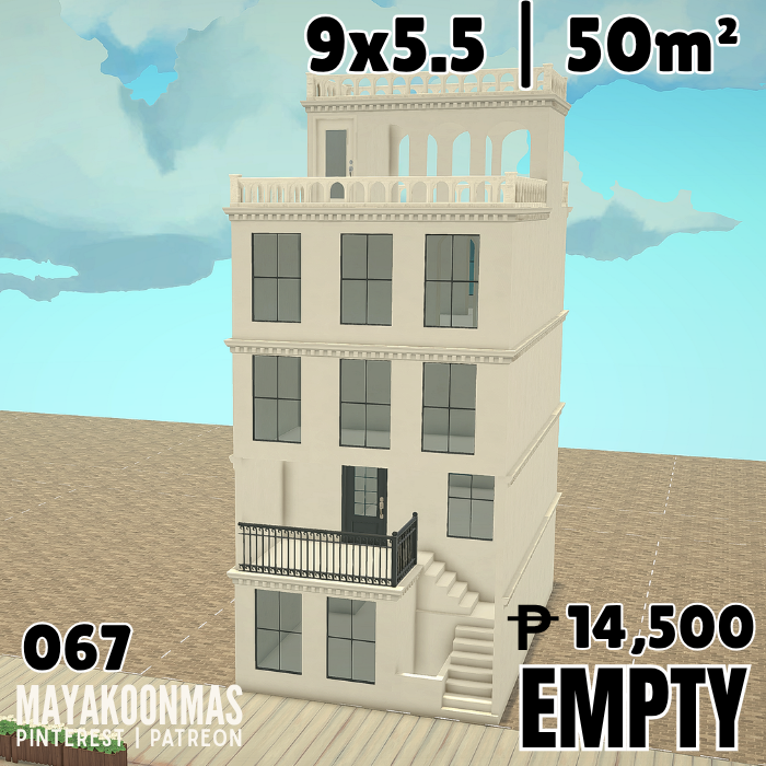 067 EMPTY HOUSE 9X5.5