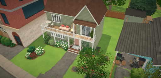 Green Balcony House