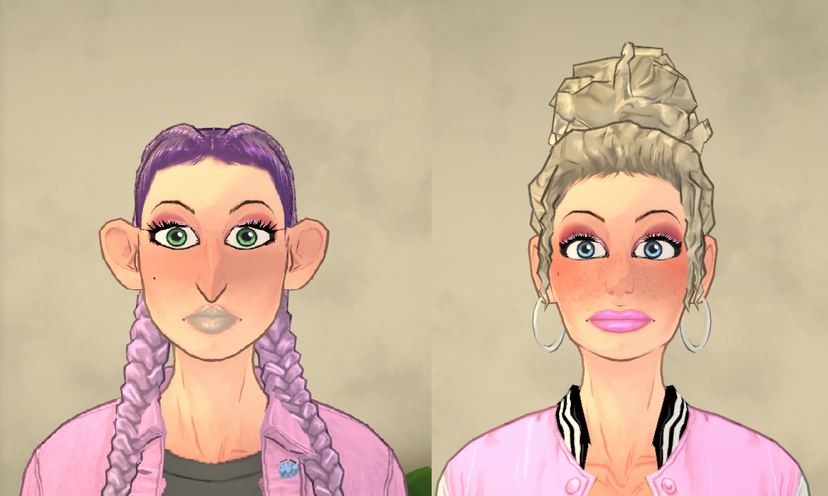 Para: Shanice Shanice & Shantelle Chantelle (Satch0nSims)