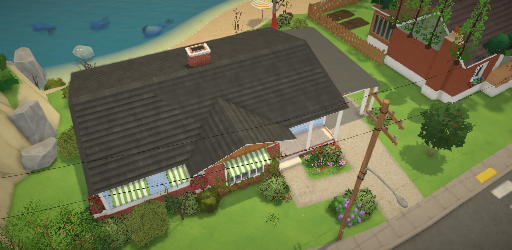 mid century home (partly furnished)