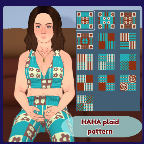 +haha pattern+