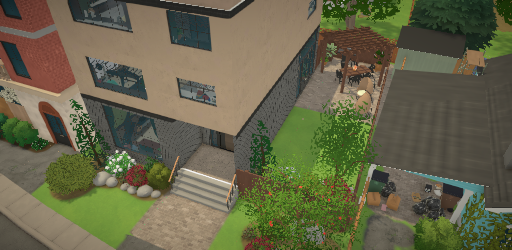 small split level home