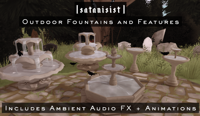 [satanisist] Outdoor Fountains and Features