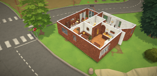 Cozy Brick Rustic Grandma House Cottage