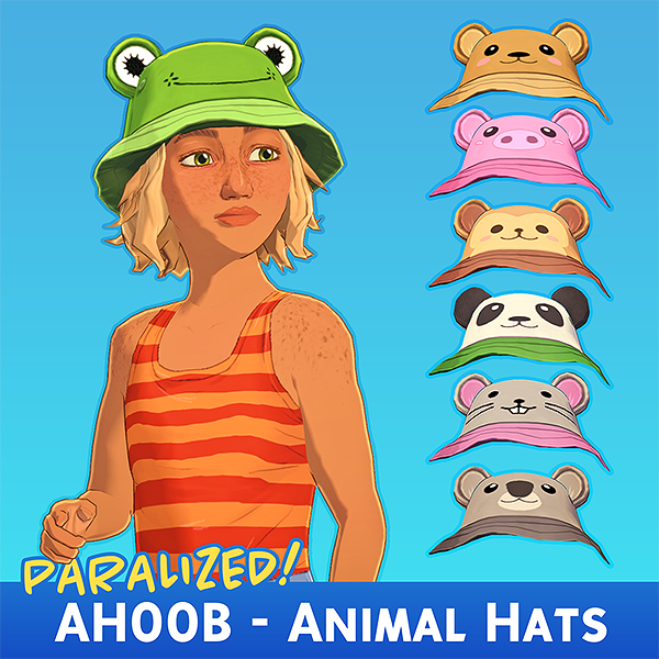 [surelu] Paralized! - Ah00b Animal Hat