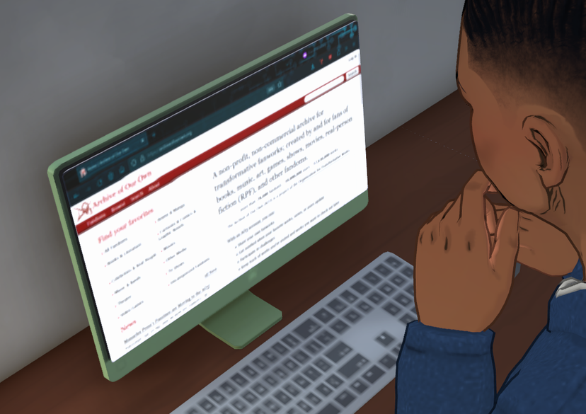 AO3 Romance Fanfic Reading