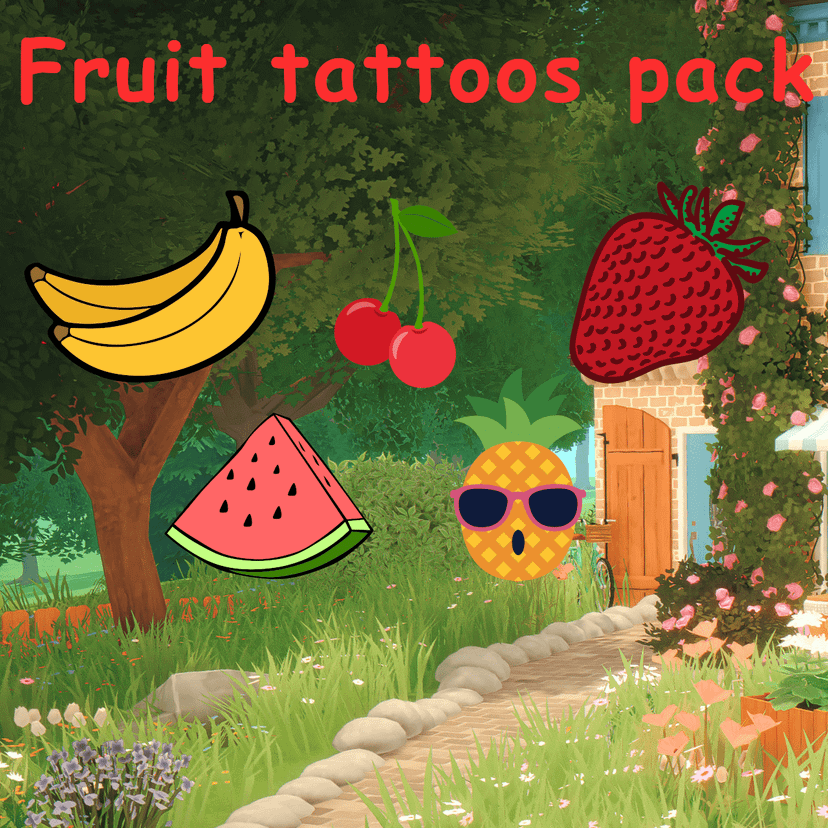 Fruit Colour Tattoos