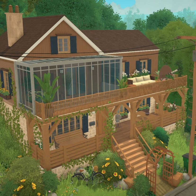 Mountain Cabin with Greenhouse