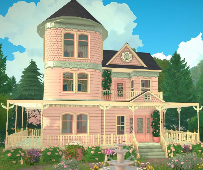 Pink Victorian with Wraparound Porch - Unfurnished