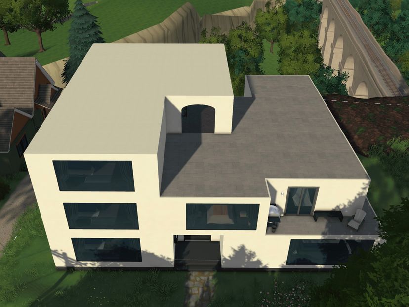 Black and White Modern Apartment 788m²