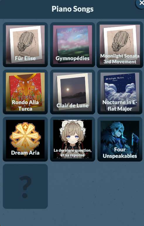 Genshin Songs  - v1.1