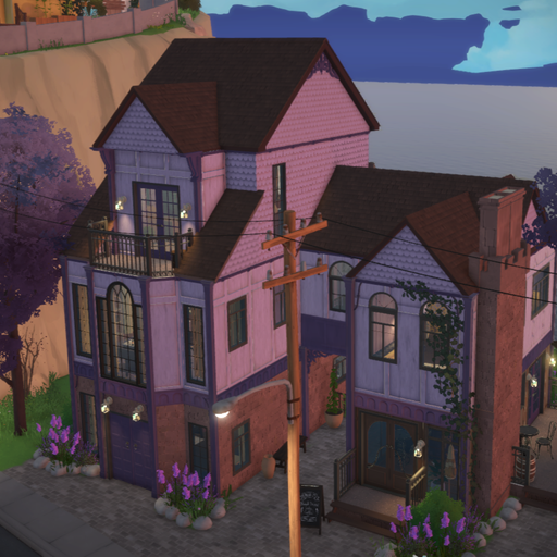 Cafe Wisteria and Living Quarters