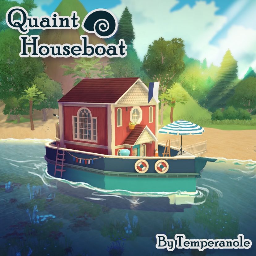 [NO MODS] Quaint Houseboat on Empty Terrain