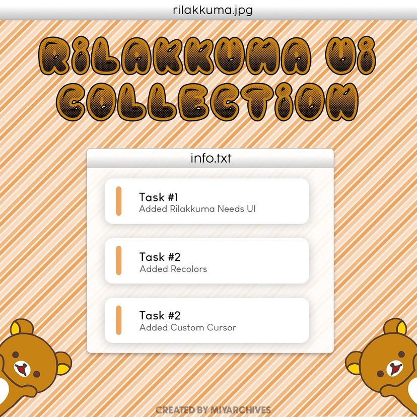 Rilakkuma UI Collection