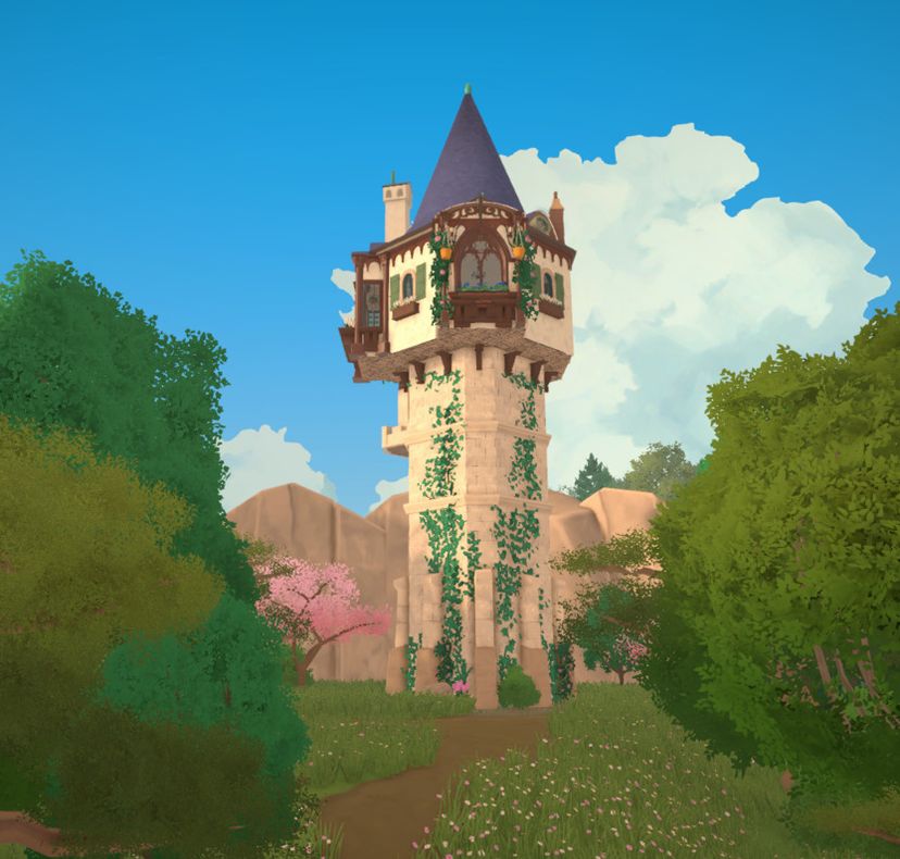 Disney Tangled Rapunzel Tower