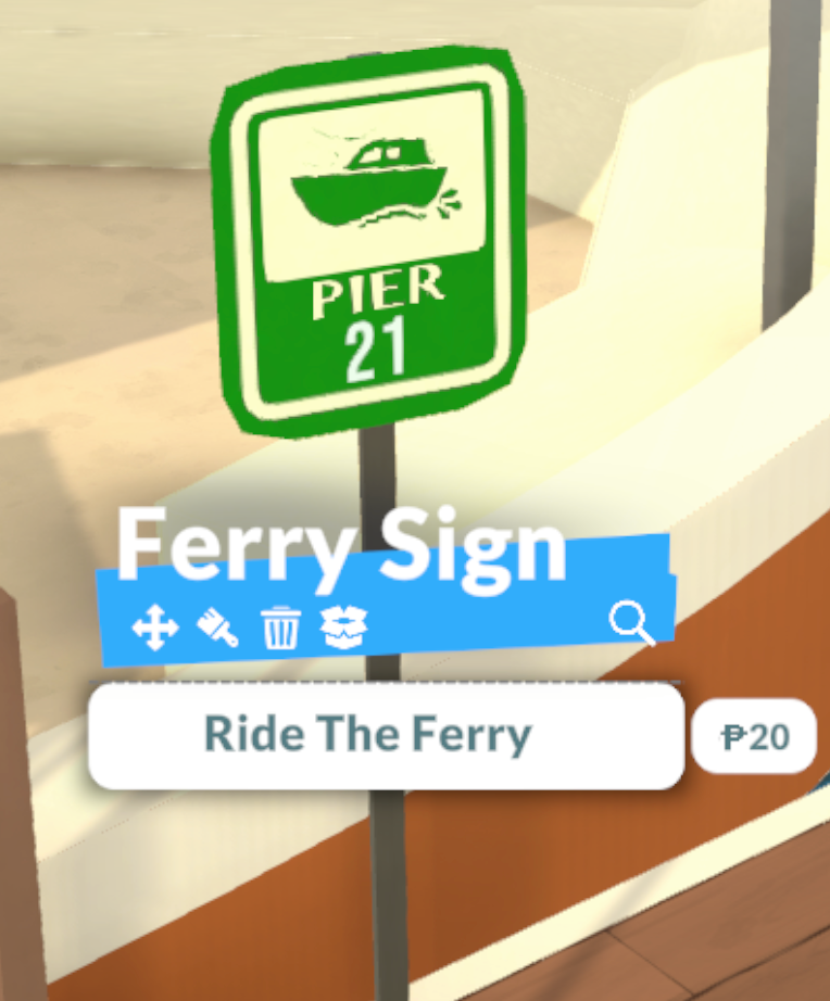 Fast Travel - Ride the ferry
