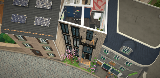 Paris-Inspired 3-Story Home. 2 Bed 4 Bath