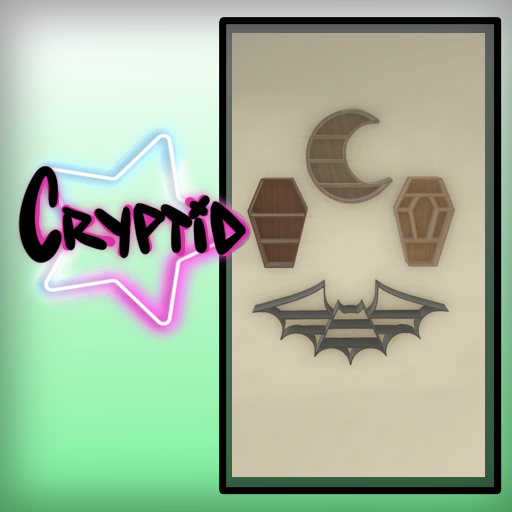 [Cryptid] Spooky Wall Shelves