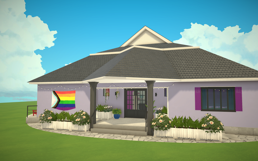 Rainbow Star House