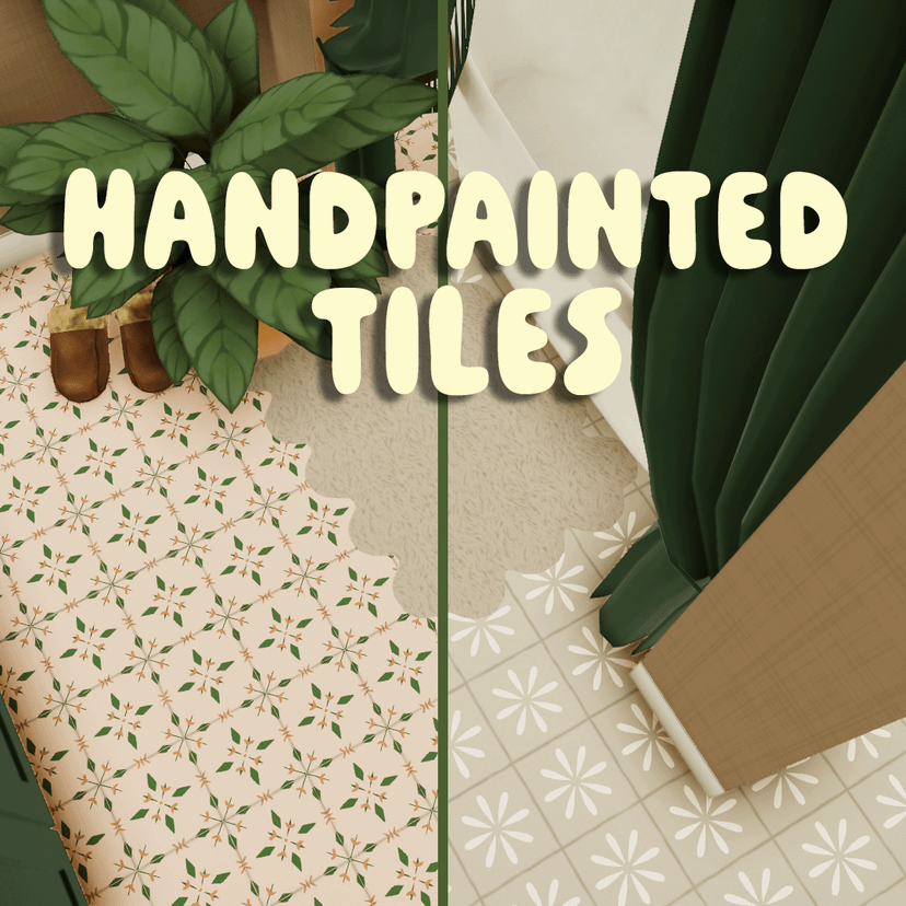 [MOSSY] Handpainted Tiles