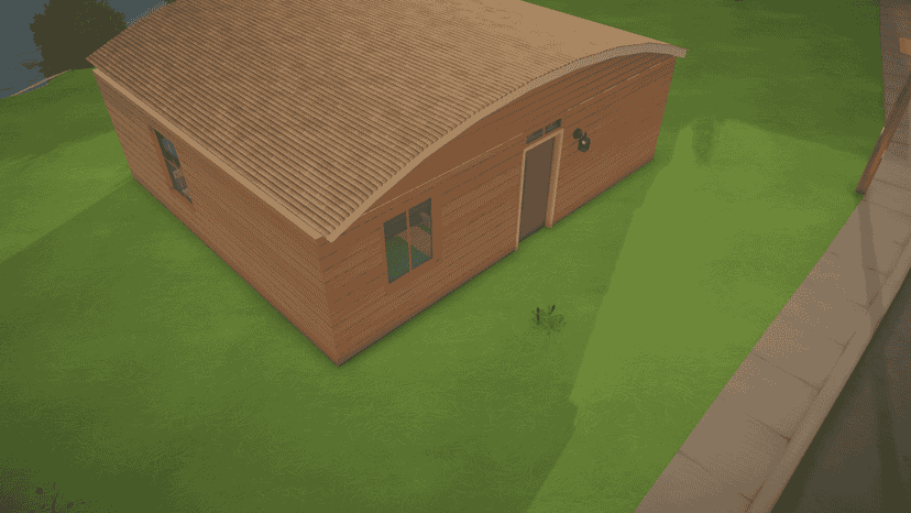 small cozy house