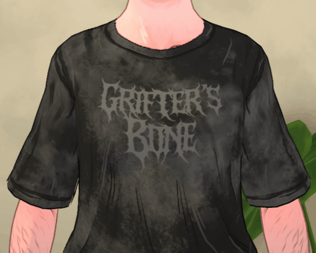 [NovaVerie] Grifter's Bone Oversized T-Shirt