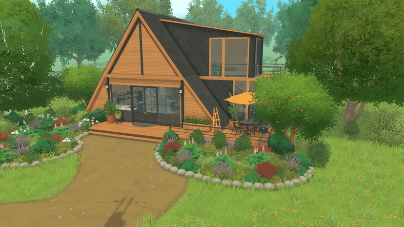 A-frame house
