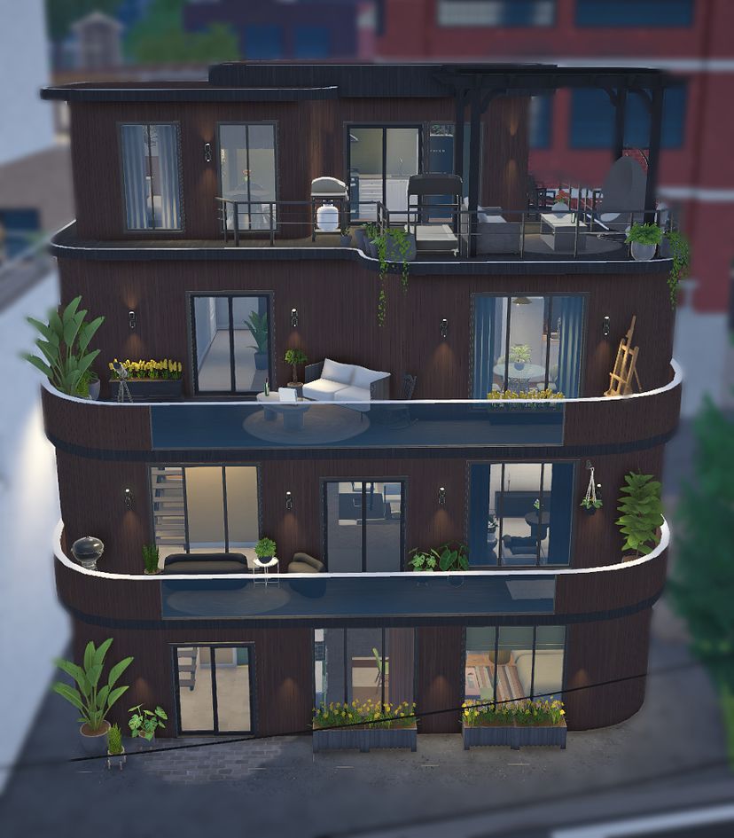 The luxury of tree homes