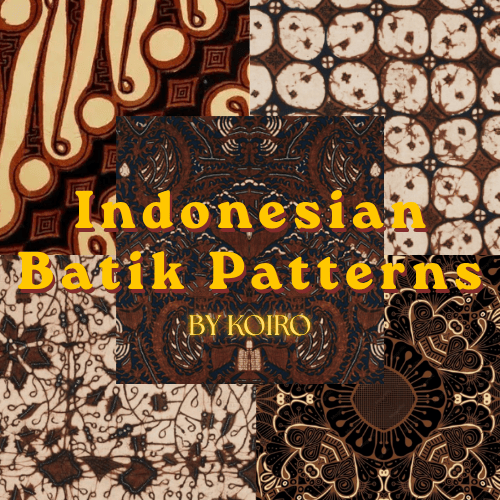 Indonesian Batik Patterns
