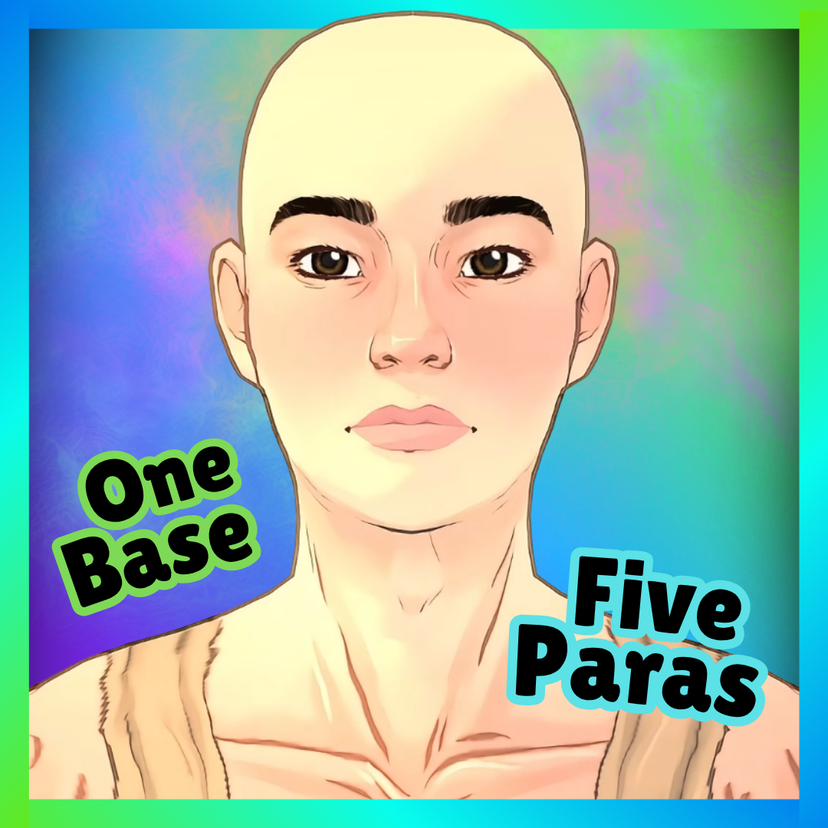 1 base, 5 paras | Male Version
