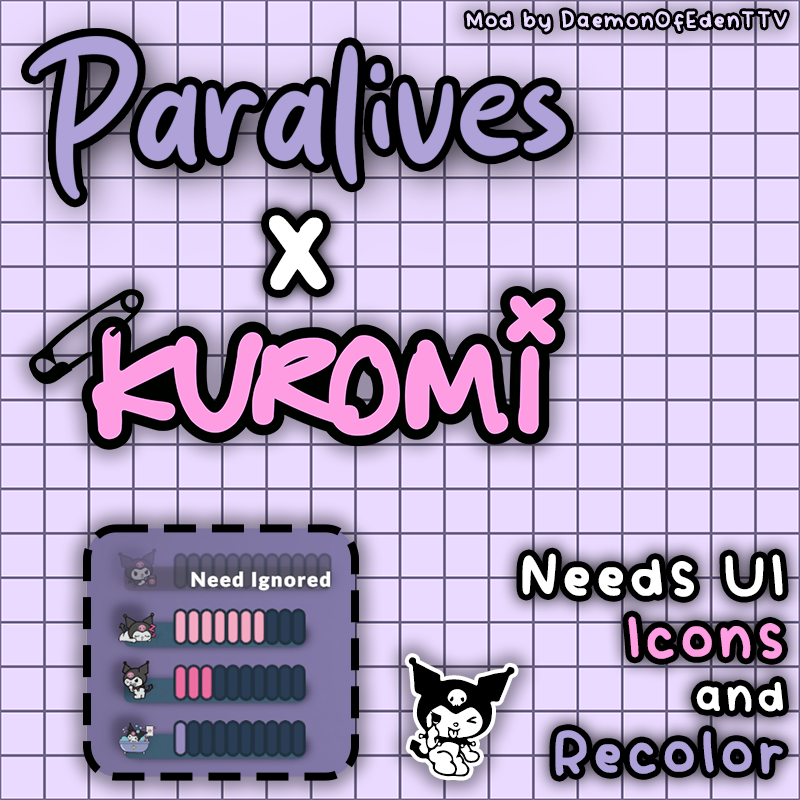 Kuromi Needs UI Icons and Recolor
