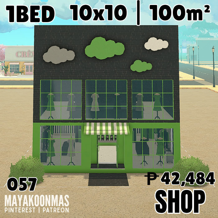 057 SHOP 1BED 10X10
