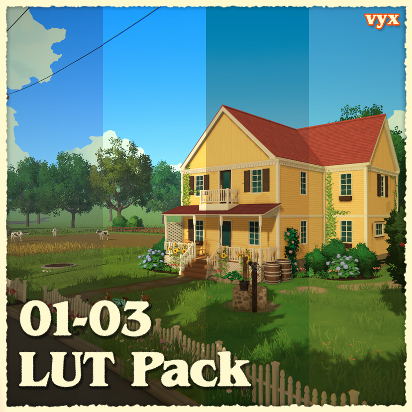 [vyx] LUT Pack 01-06