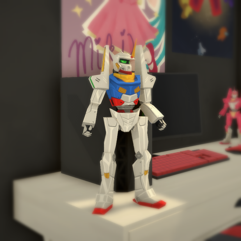 Gundam-Colored Model (Giki Recolor)
