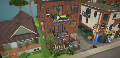 run down-ish apartment