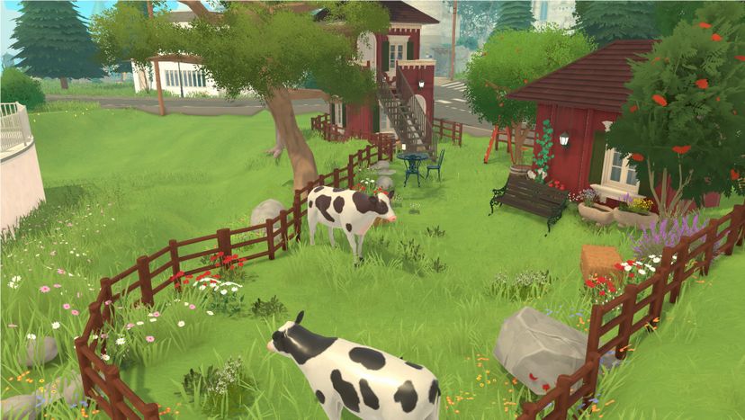 Little Farm with 3 Cows