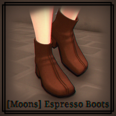 [Moons] Espresso Boots