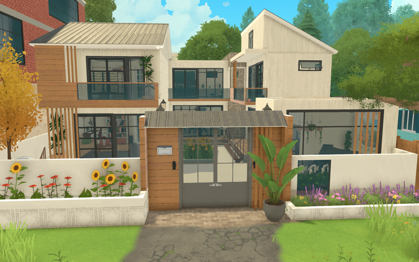 Mordern Style Courtyard House
