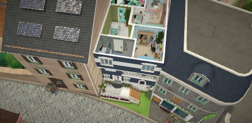 modern house with miku deco