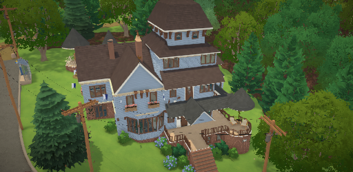 Blue blank house on the mountain 6br 7bth