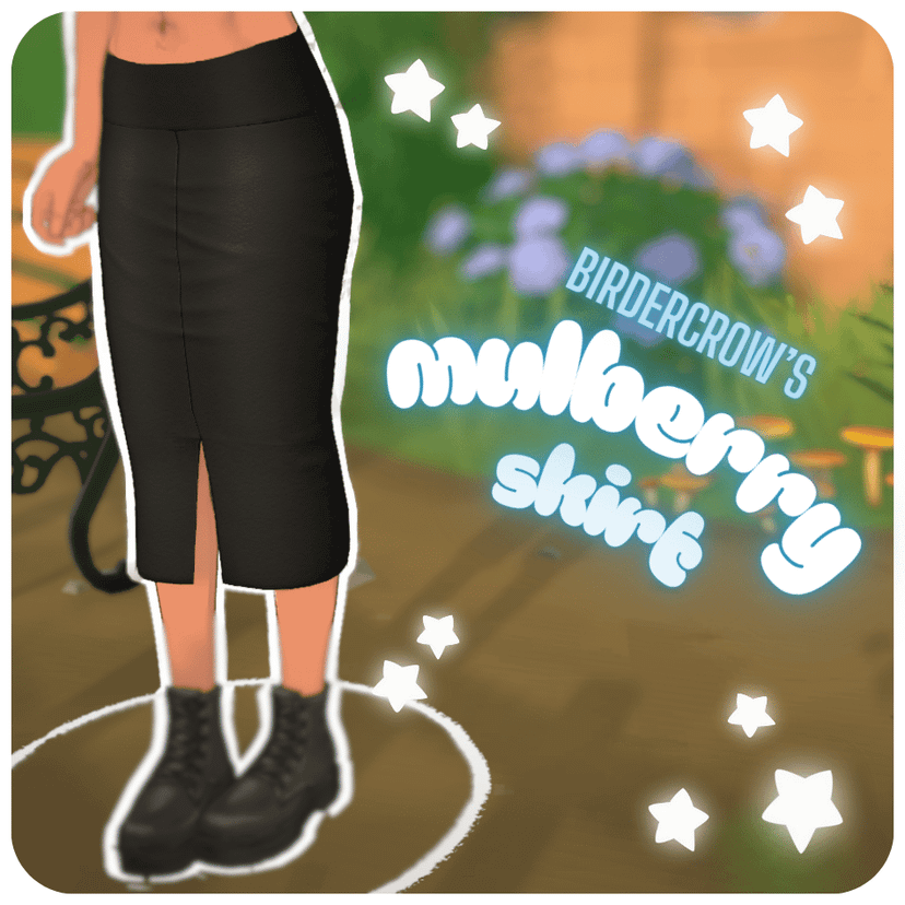 [birdercrow] Mulberry Skirt