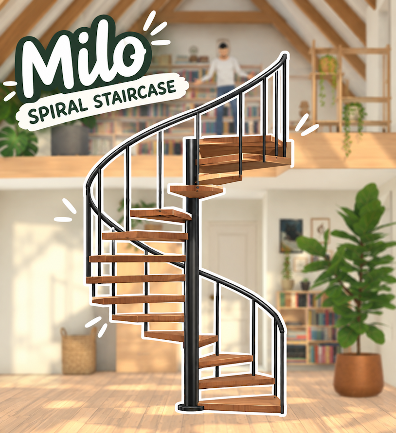 [WIP] 'Milo' Spiral Staircase