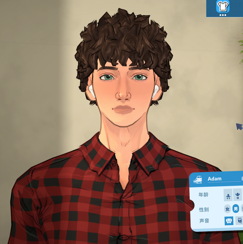 A cute boy