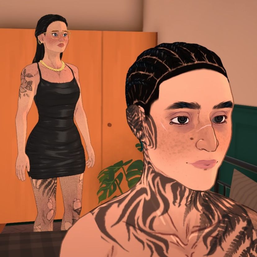 Cute Tattooed Couple No CC