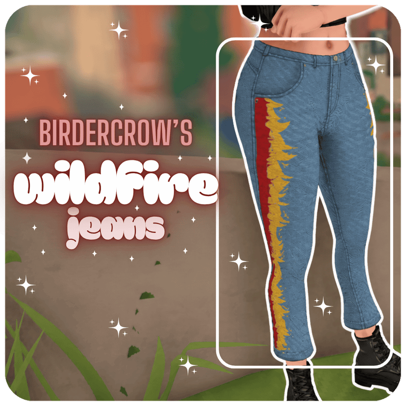 [birdercrow] Wildfire Jeans