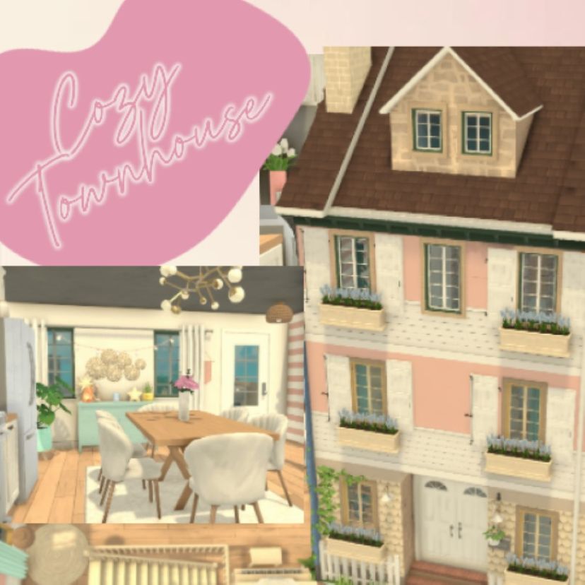 Cozy Pastel Townhouse