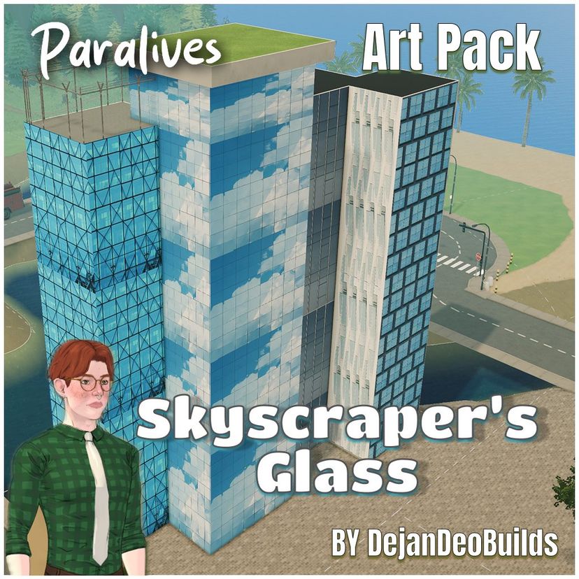 Skysraper Glass Art Pack
