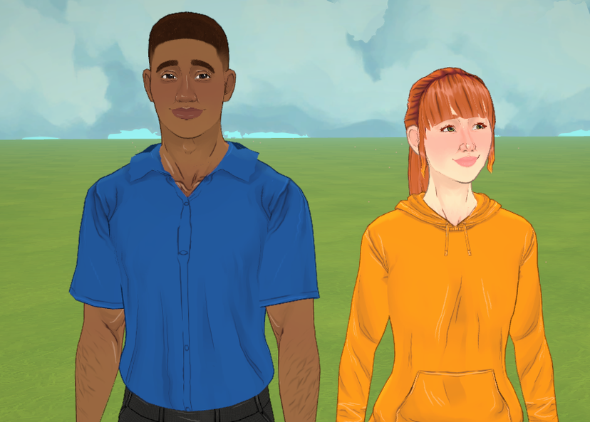 Robin e Demetrius Stardew Valley