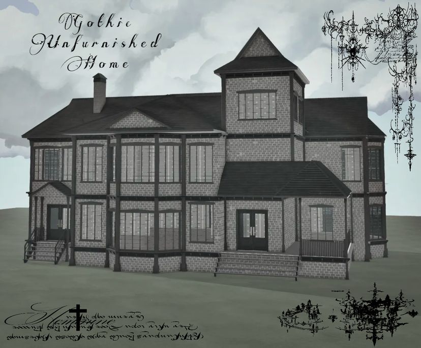 Gothic Unfurnished Home